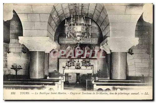 Cartes postales Tours la Basilique Saint Martin