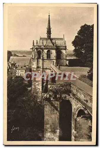 Cartes postales Chateau d'Amboise La Chapelle St Hubert