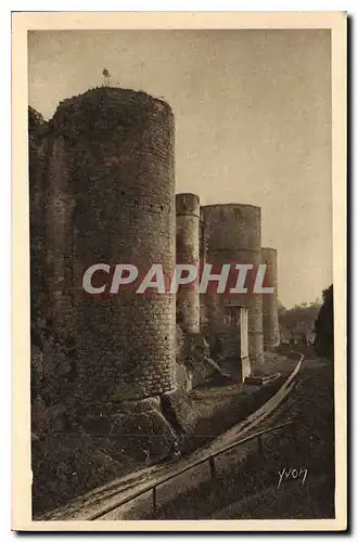 Ansichtskarte AK Chateau de Loches Facade occidentale