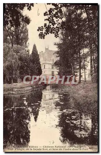 Cartes postales Azay le Rideau Chateau National