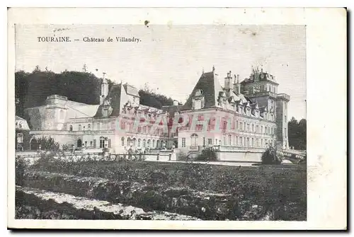 Cartes postales Touraine Chateau de Villandry