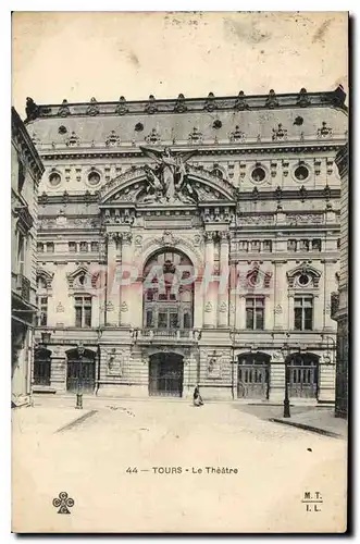 Cartes postales Tours Le Theatre