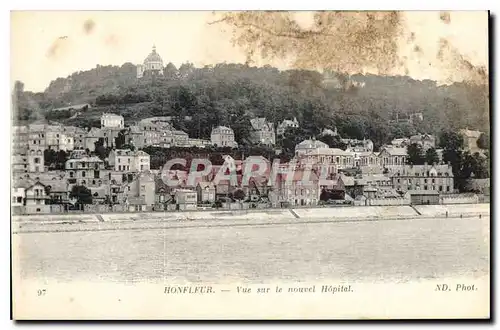 Cartes postales Honfleur Vue sur le nouvel Hospital