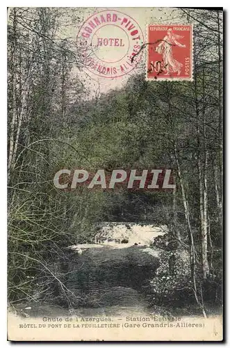 Cartes postales Chute de l'Azergues Station Estivale