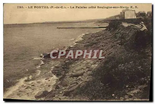 Cartes postales Le Portel La Falaise Cote Boulogne sur Mer