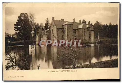Cartes postales Chateau des Yveteaux Orne