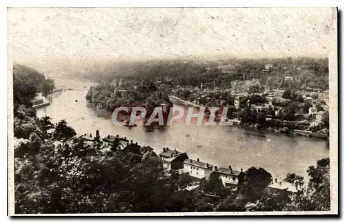 Cartes postales Lyon Rhone l'Ile Barbe et la Saone