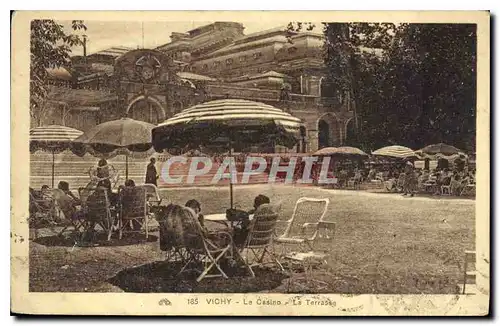 Cartes postales Vichy le Casino la Terrasse