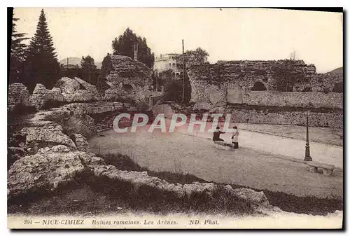 Cartes postales Nice Cimiez Ruines Romaines les Arenes