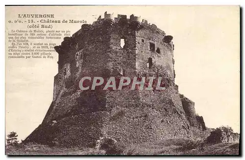 Ansichtskarte AK L'Auvergne Chateau de Murols Cote Sud