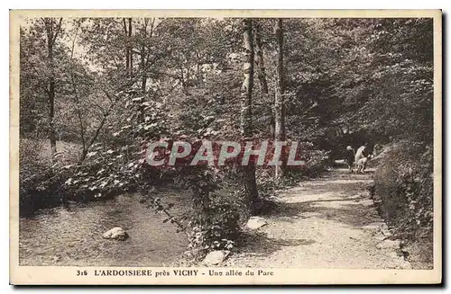 Ansichtskarte AK L'Ardoisiere pres Vichy une Allee du Parc