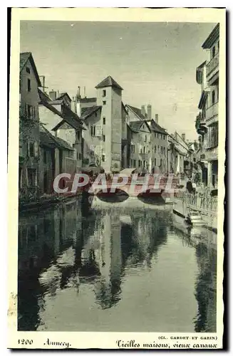 Cartes postales Annecy Vieilles Maisons vieux Canaux