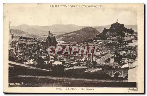 Ansichtskarte AK La Haute Loire Pittoresque le Puy vue generale