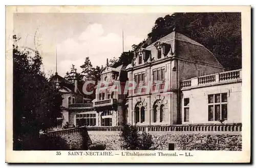 Cartes postales Saint Nectaire l'Etablissement Thermal