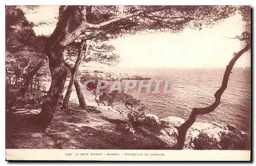 Cartes postales La Cote d'Azur Presqu'ile de Capelan