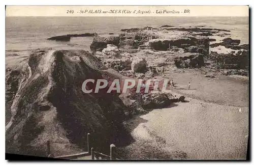 Ansichtskarte AK St Palais sur Mer Cote d'Argent les Pierrieres