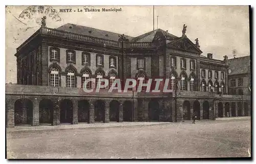 Ansichtskarte AK Metz le Theatre Municipal