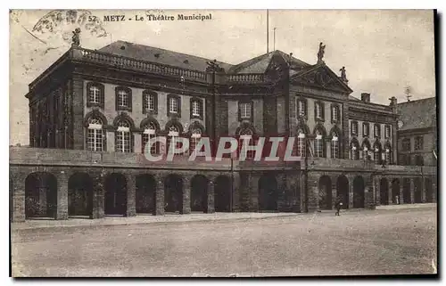 Cartes postales Metz le Theatre Municipal
