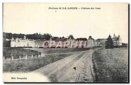 Cartes postales Environs de la Loupe Chateau des Vaux