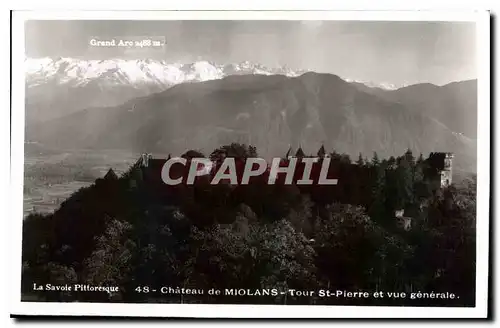 Ansichtskarte AK La Savoie Pittoresque Chateau de Miolans Tour St Pierre et vue generale