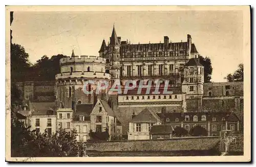 Cartes postales Chateaux de la Loire Amboise Indre et Loire vue generale