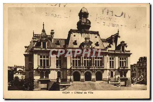 Cartes postales Vichy l'Hotel de Ville