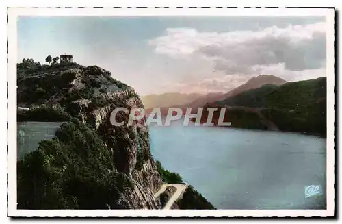 Cartes postales Aix les Bains le Lac du Bourget la Chambotte et la Dent du Chat