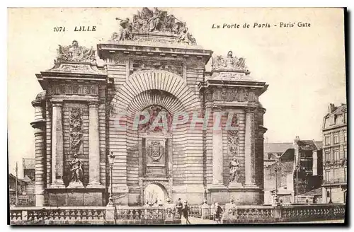 Cartes postales Lille la Porte de Paris