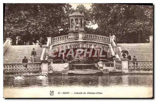 Ansichtskarte AK Dijon Cascade du Chateau d'Eau