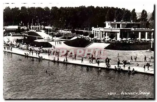 Cartes postales Annecy Plage