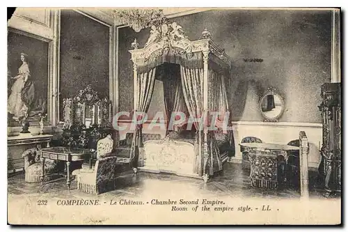 Ansichtskarte AK Compiegne le Chateau Chambre Second Empire