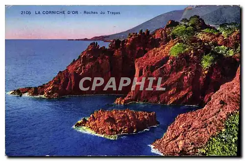 Cartes postales La Corniche d'Or Roches du Trayas