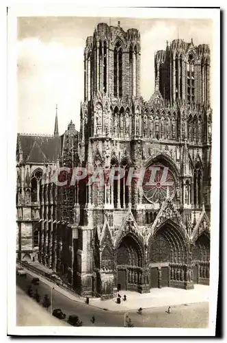 Cartes postales Reims la Cathedrale