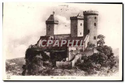 Cartes postales L'Ariege le Chateau de Foix