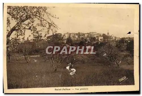 Cartes postales Saint Julien vue generale