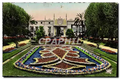 Cartes postales Menton le Casino Municipal et les Jardins