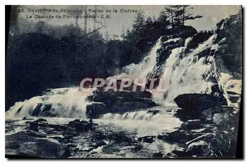 Ansichtskarte AK Environs de Briancon Vallee de la Clairee la Cascade de Fontcouverte