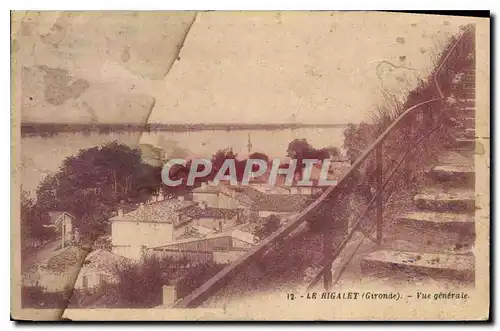 Cartes postales Le Rigalet Gironde vue generale