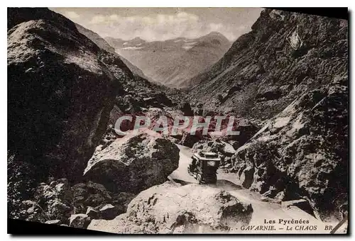 Cartes postales Les Pyrenees Gavarnie le Chaos