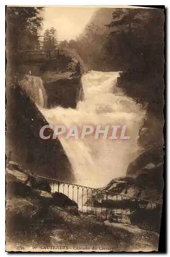 Cartes postales Cauterets Cascade du Cerisey