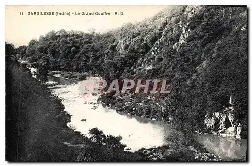 Cartes postales Gargilesse Indre le Grand Gouffre