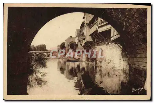 Ansichtskarte AK Argenton sur Creuse Indre Vieilles Maisons et la Creuse