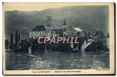 Cartes postales Lac du Bourget Abbaye de Hautecombe