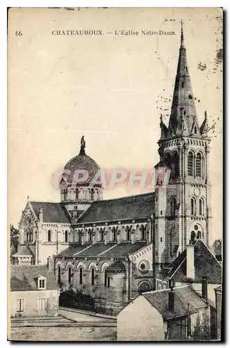 Cartes postales Chateauroux l'Eglise Notre Dame
