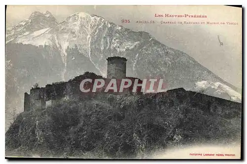 Ansichtskarte AK Les Hautes Pyrenees Argeles Chateau de