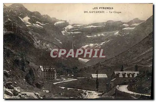 Cartes postales Les Pyrenees Gavarnie Le Cirque