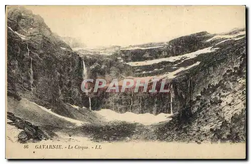 Cartes postales Gavarnie Le Cirque