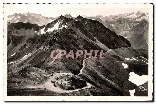 Ansichtskarte AK Route du Tourmalet au Pic du Midi Sencours et le Lac d'Oncet