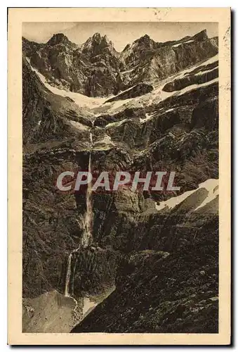 Cartes postales Gavarnie la grande cascade