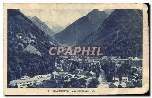 Cartes postales Cauterets Vue generale